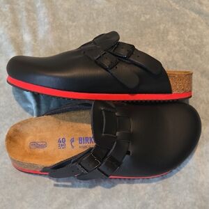 LIKE NEW Black Birkenstock KAY SL Soft Footbed
